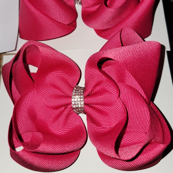 Boutique Twisted Hairbows 5 inch lot 5 you pick